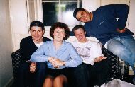 Pedro, Belen, Salva y Adrian Woburn 2001